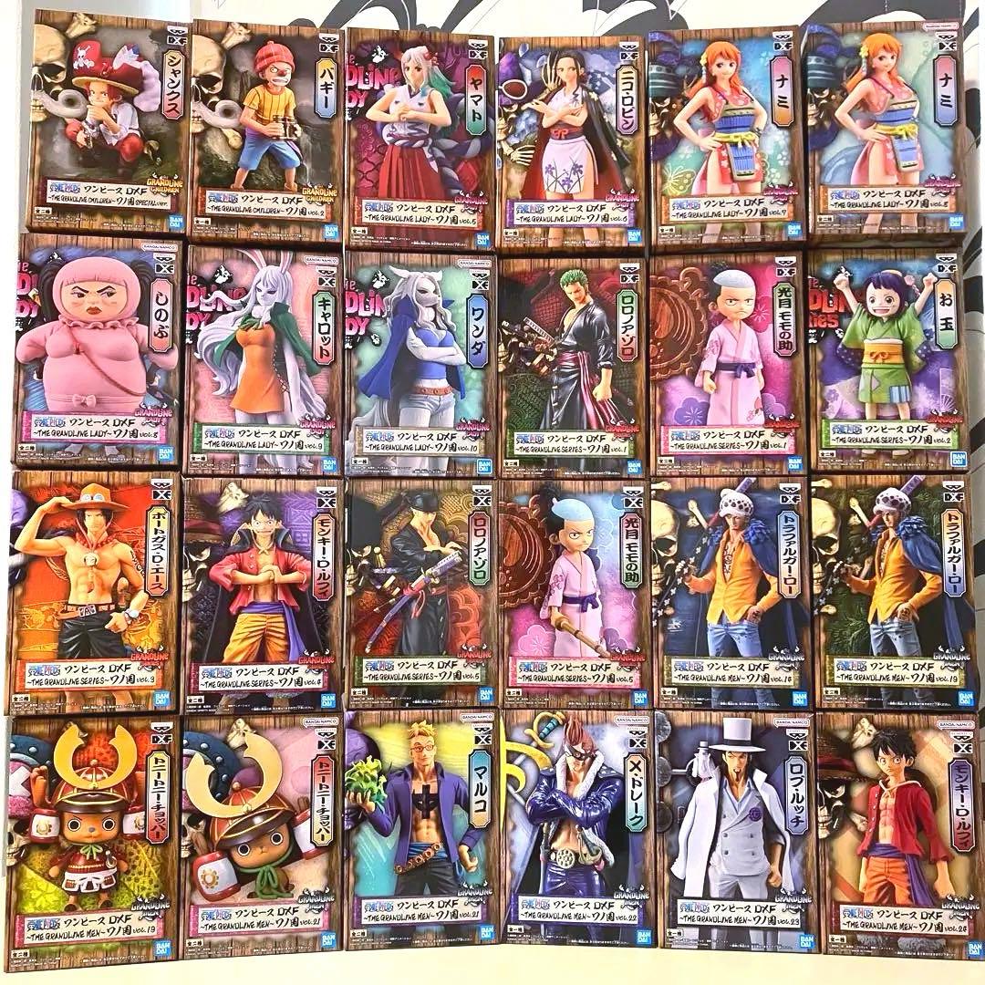 【いいね大歓迎♪】ワンピース ワノ国 フィギュア 41個セット