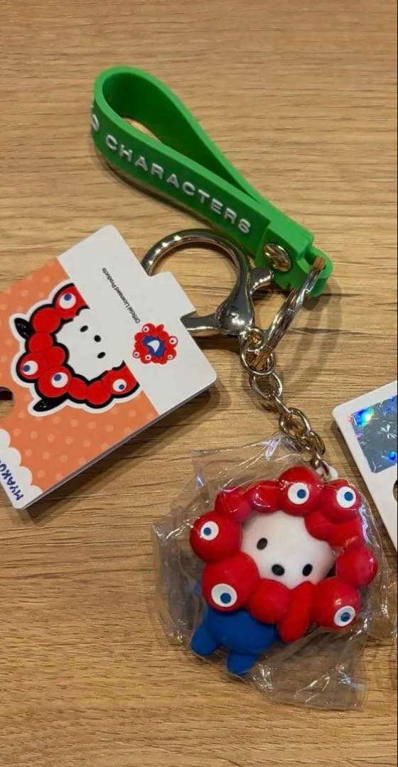 【万博会場内限定】 サンリオ ミャクミャクなりきり ポチャッコ キーホルダー