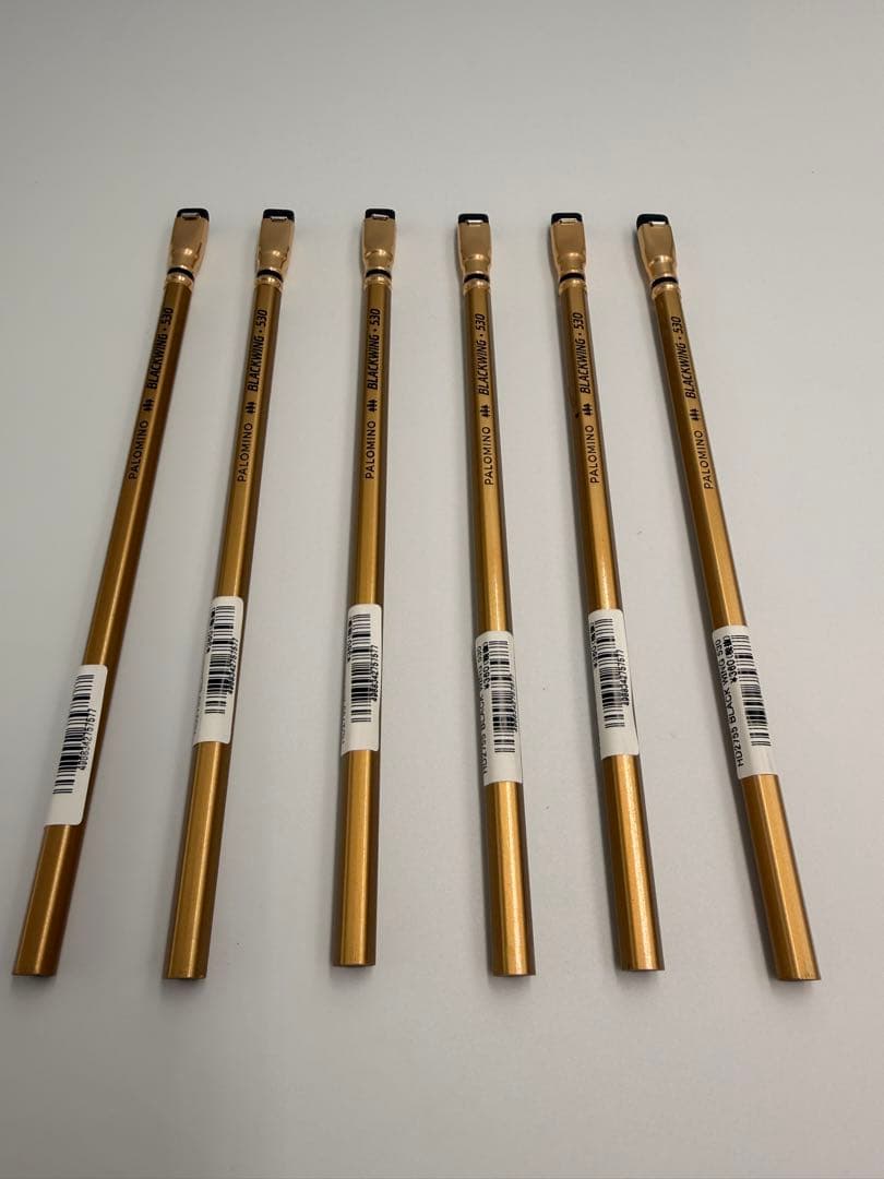 【限定・希少】パロミノ ブラックウィング 530 鉛筆 6本セット（新品）L
