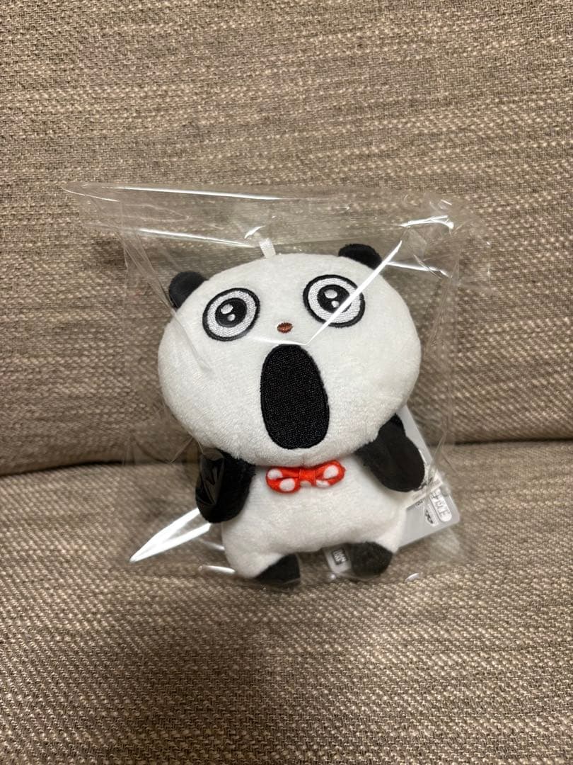 ごきげんぱんだ　にしむらゆうじ　カバンに付けられるぬいぐるみ　キーホルダー
