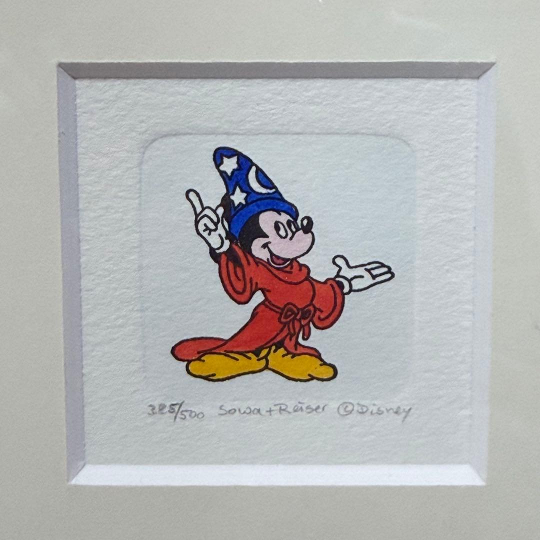 限定500枚☆ディズニー エッチングアート ファンタジア ミッキー