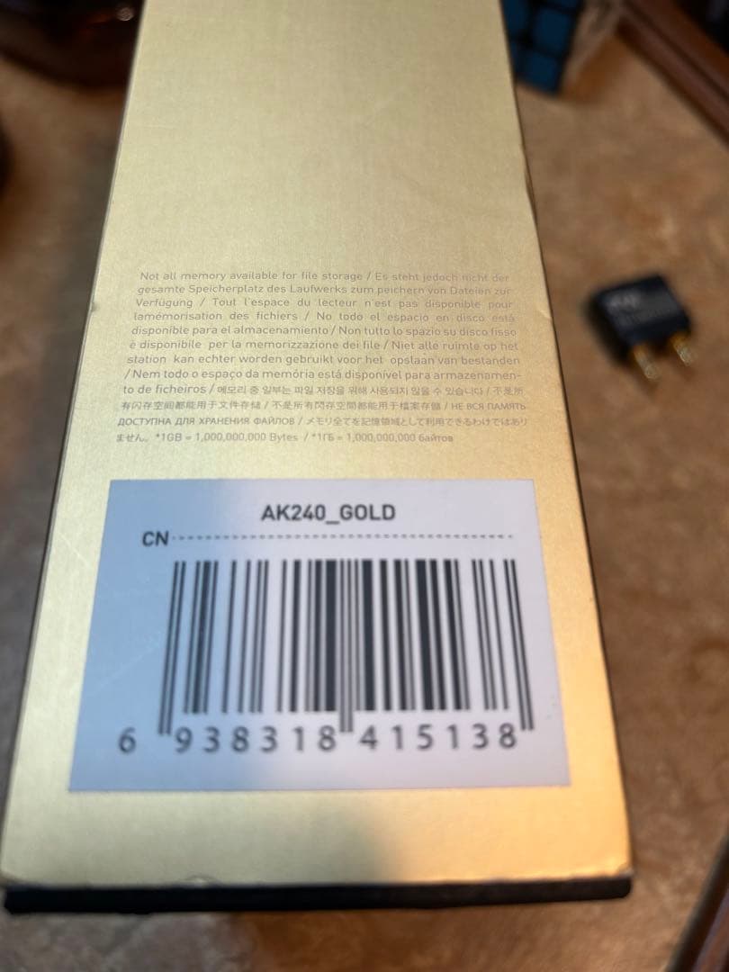 Astell&Kern ak240 gold 希少品　おまけ付き