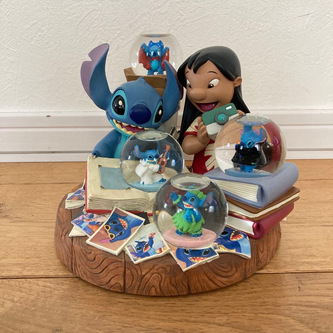 ☆レア☆ リロ＆スティッチ　スノードーム　ディズニーオークション限定500