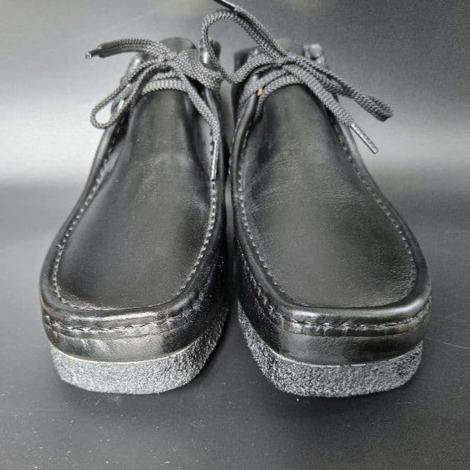 新品 CLARKS ワラビー レザー 革靴 クレープソール 26.5㎝