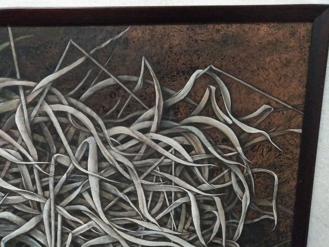 日本画(33)　すすき