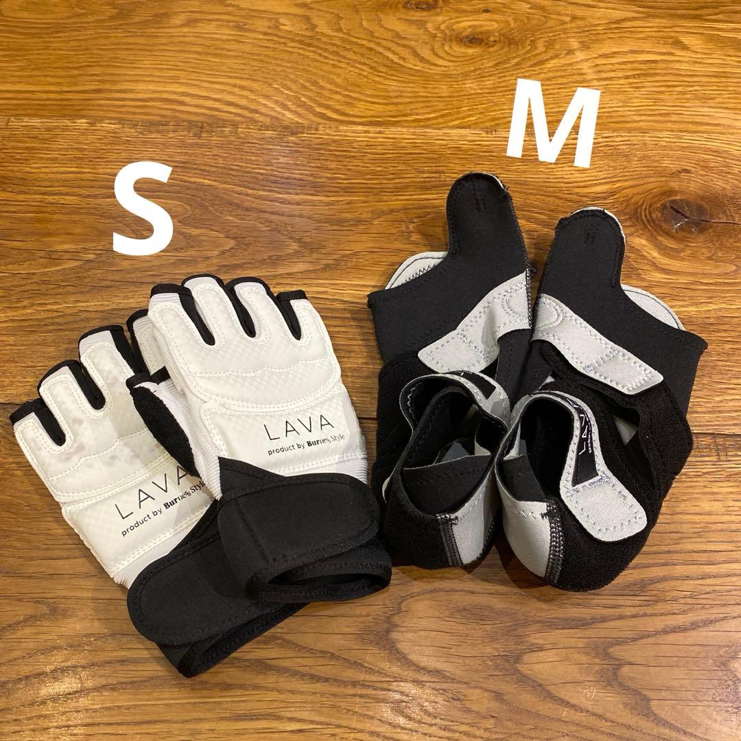 ⭐️新品未使用⭐️lava キックボクシング　グローブS ＆シューズM
