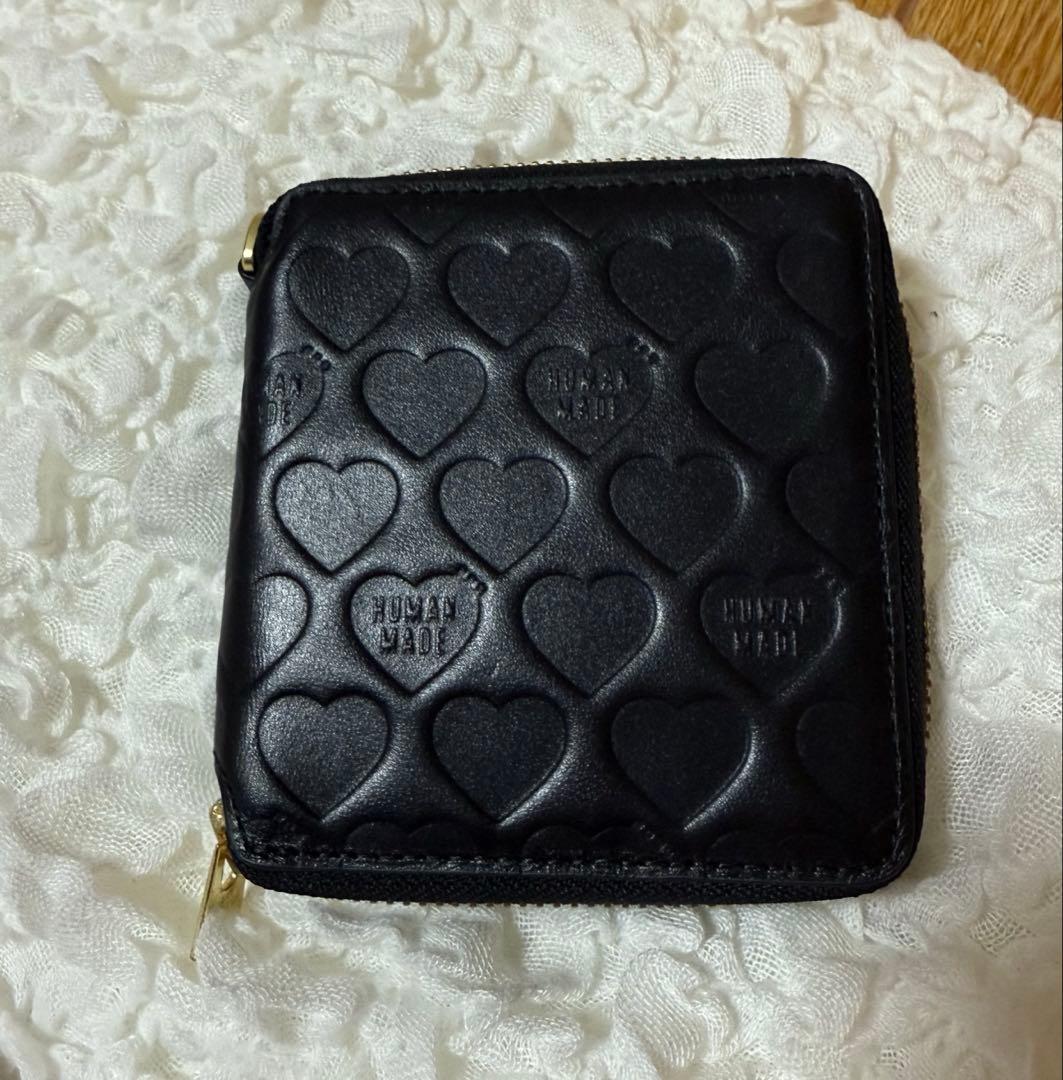 【遥】HUMAN MADE 財布 (LEATHER ZIP WALLET)