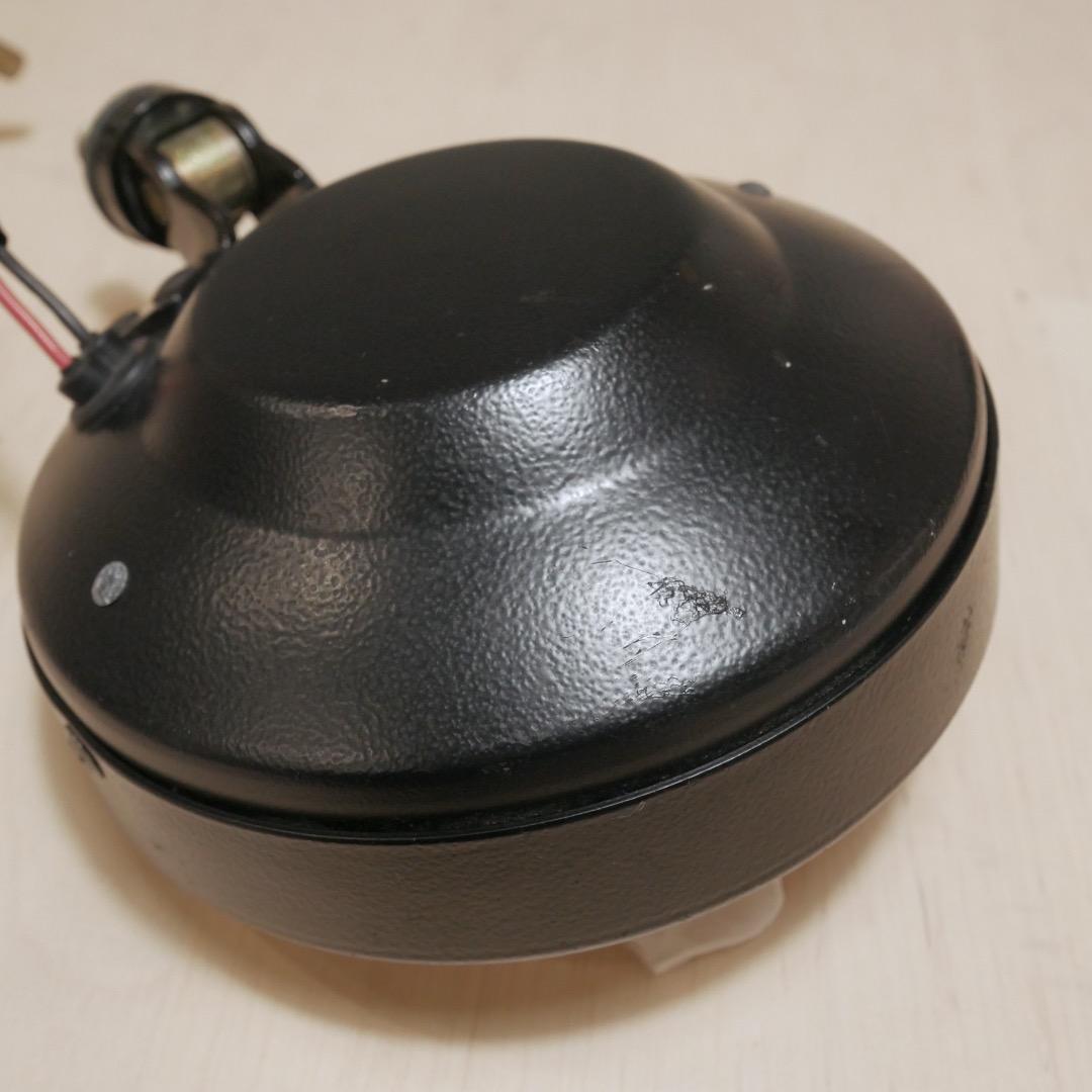 当時物 中古良品 CIBIE ハロゲンライト H3 12V 薄型 ブラック