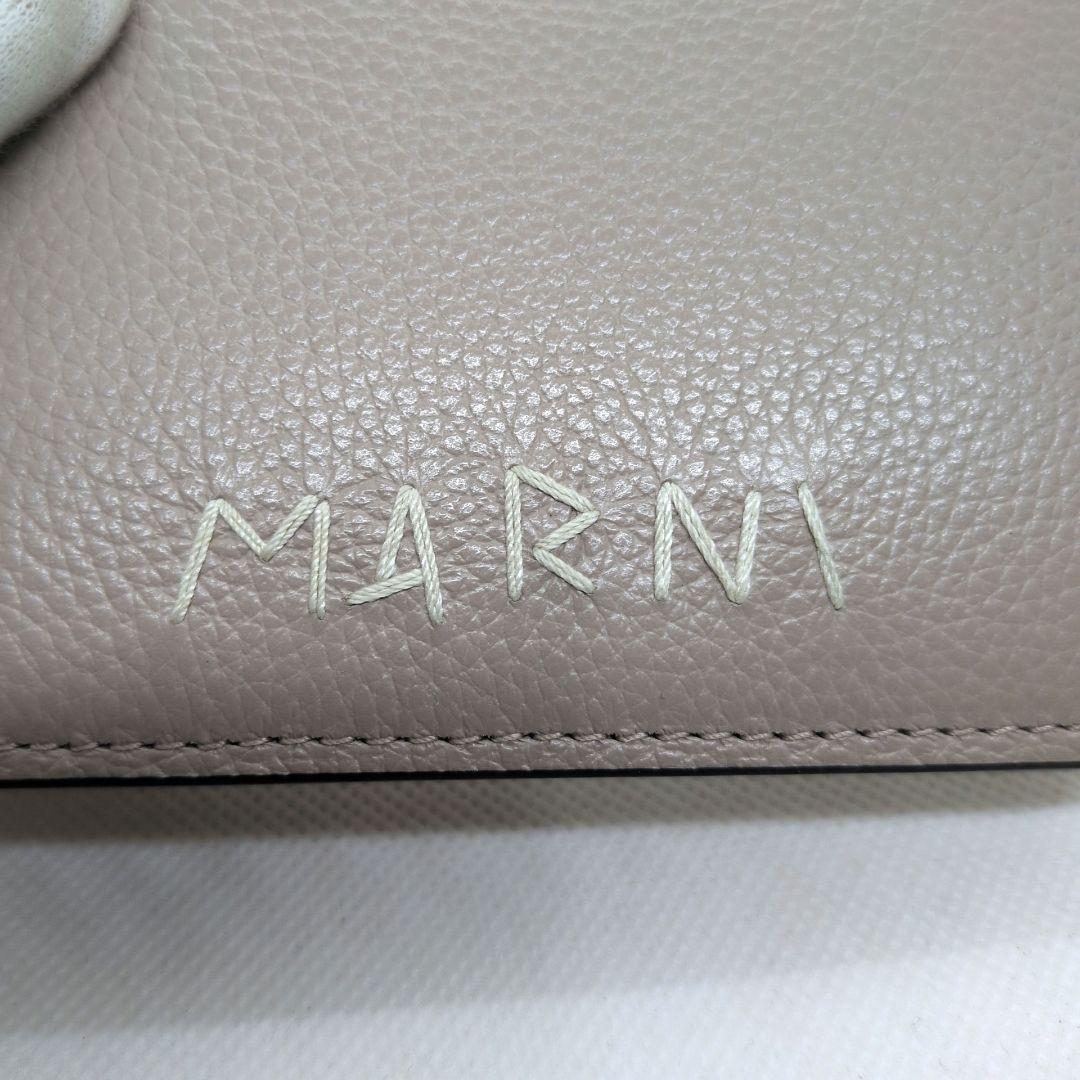 【未使用級 現行モデル】マルニ　メンディング　バイフォールドウォレット　レザー