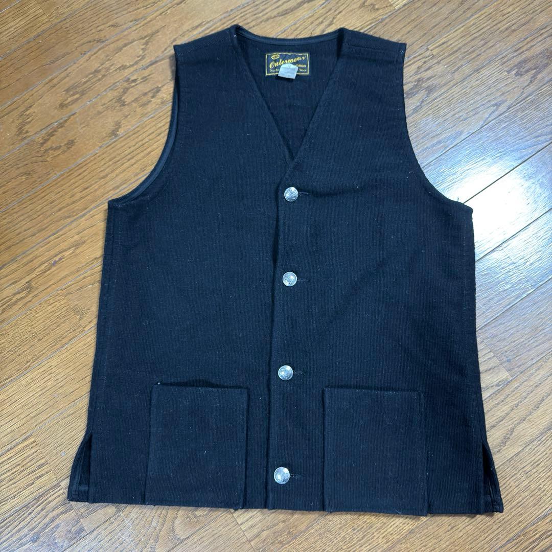 【極美品】CUSHMAN BLANKET VEST size XL定価2.7万