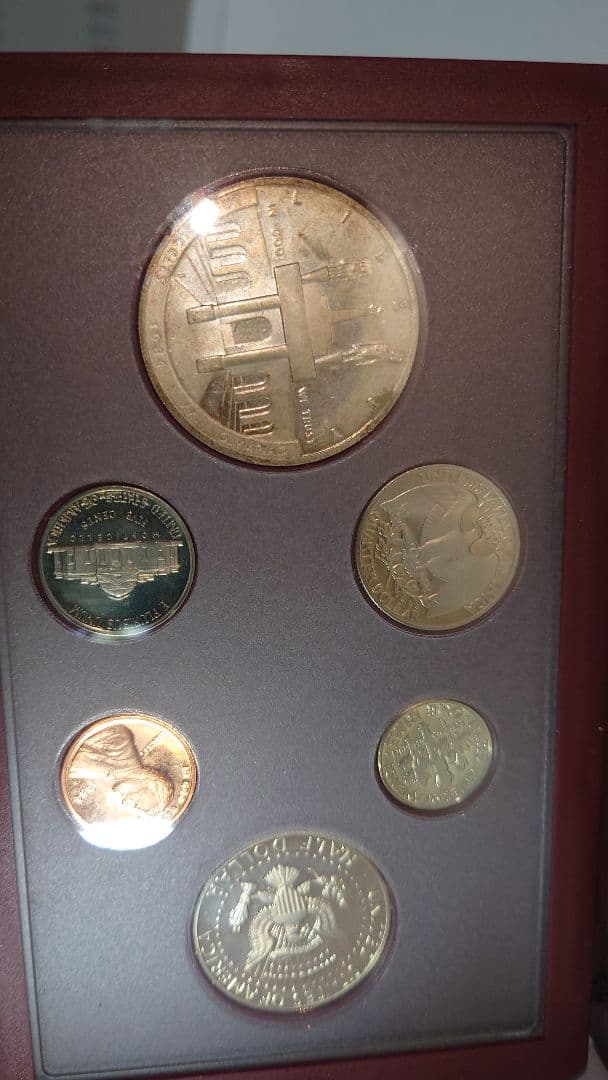 り*と様 1ドル銀貨硬貨セット　1984アメリカオリンピック 記念銀貨硬貨セット