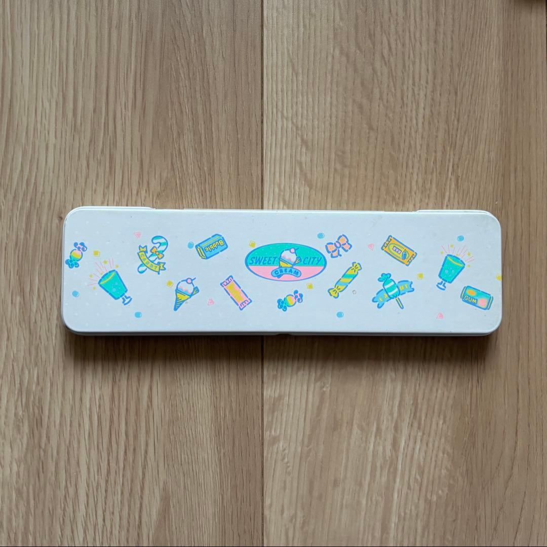 【匿名配送】当時物 1982年 サンリオ 筆箱／ファンシー 昭和レトロ