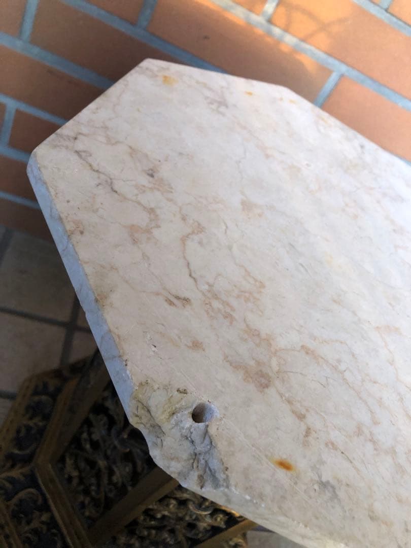 フラワースタンド　ヨーロピアン風　アンティーク調　ロココ調　コーヒーテーブル