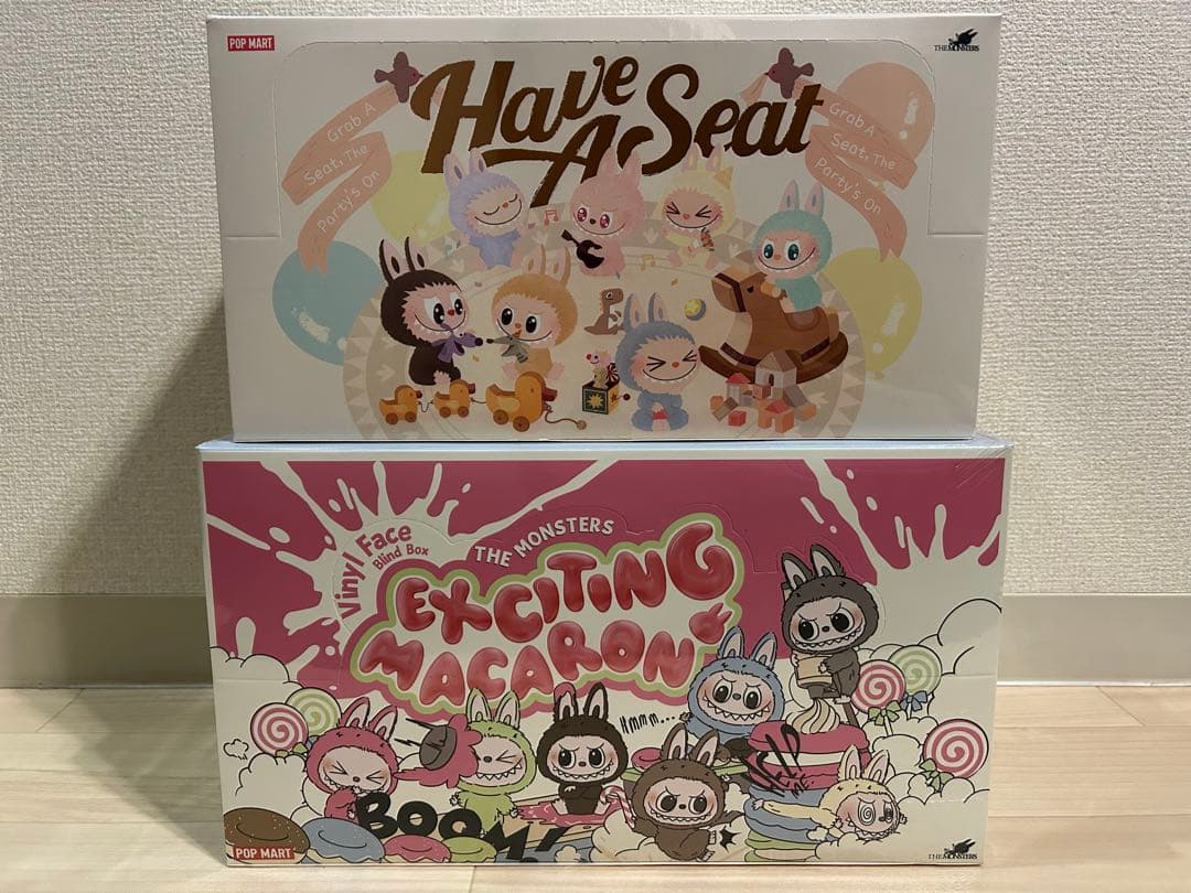 正規品 ラブブ macaron have a seat アソートボックス 2箱