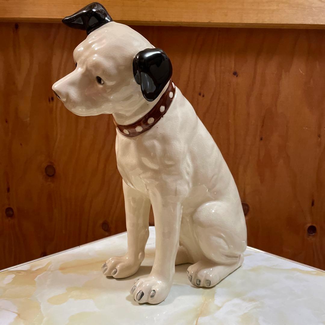 ビクター犬　ニッパー　大きめサイズ　犬　置物　ヴィンテージ
