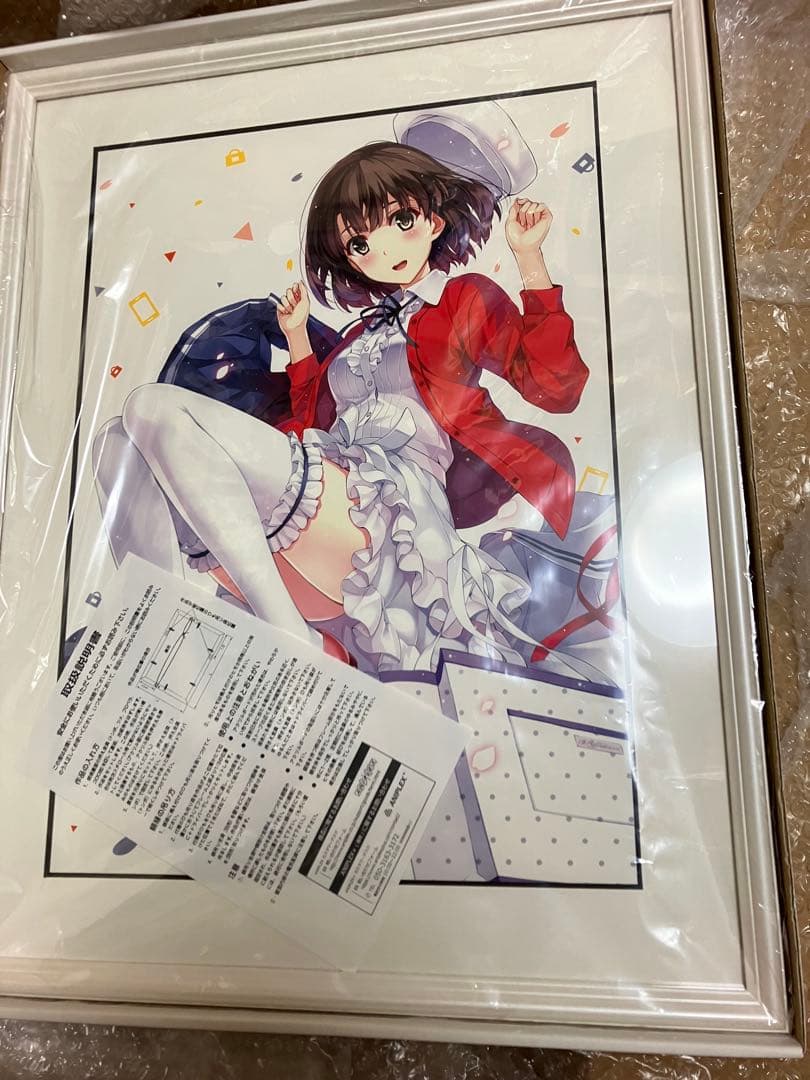 複製原画　冴えない彼女の育て方　プリモアート　深崎暮人　加藤恵 冴えカノ