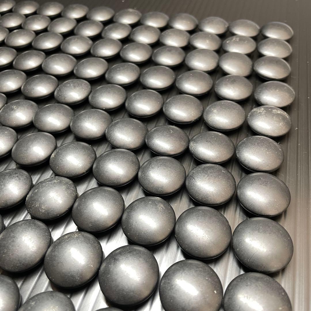 綺麗 蛤 はまぐり碁石 那智黒碁石 大碁笥 竹印 セット 割れ無し