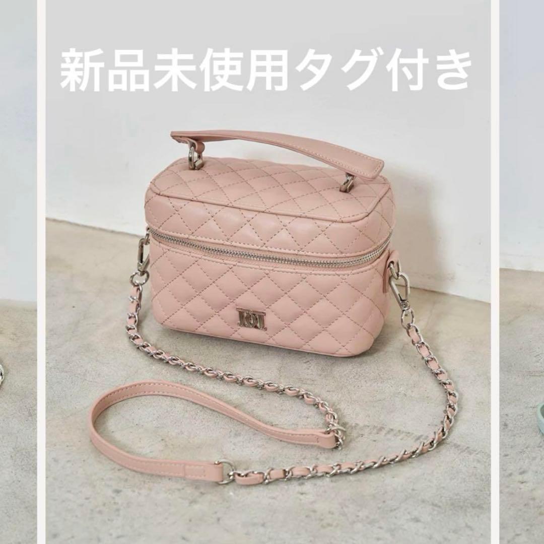 Darich ダーリッチ キルティングショルダーミニバッグ PNK