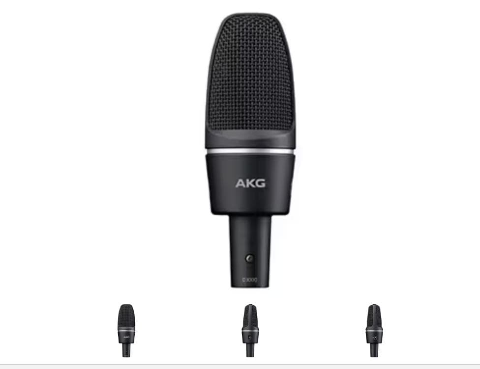 AKG C3000 コンデンサーマイク(ケース付き)