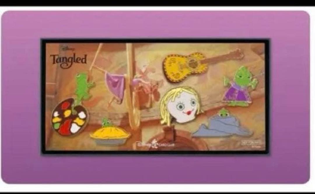 『塔の上のラプンツェル 』ピンバッジセット