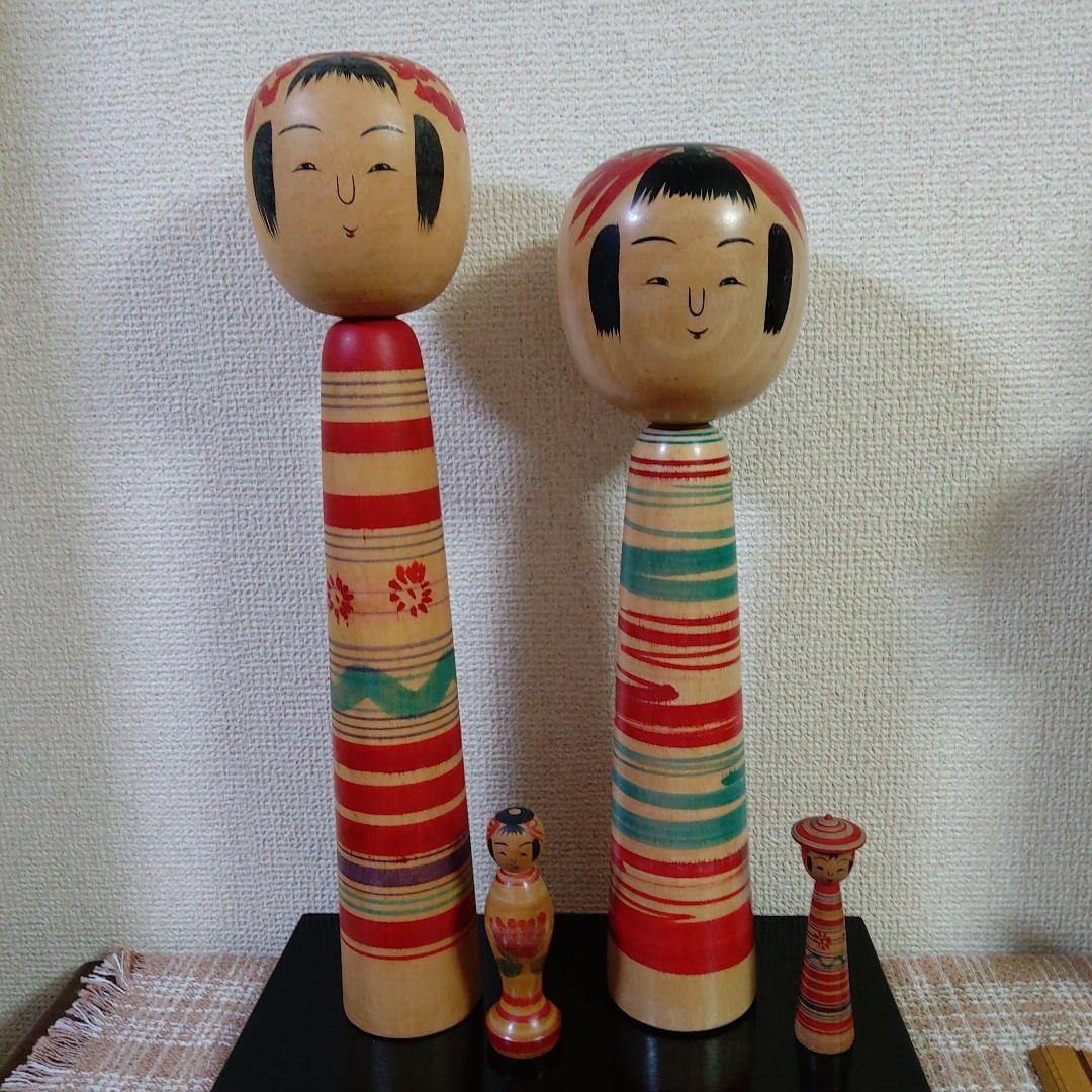 伝統こけし 土湯系 チビタン付き 特別set