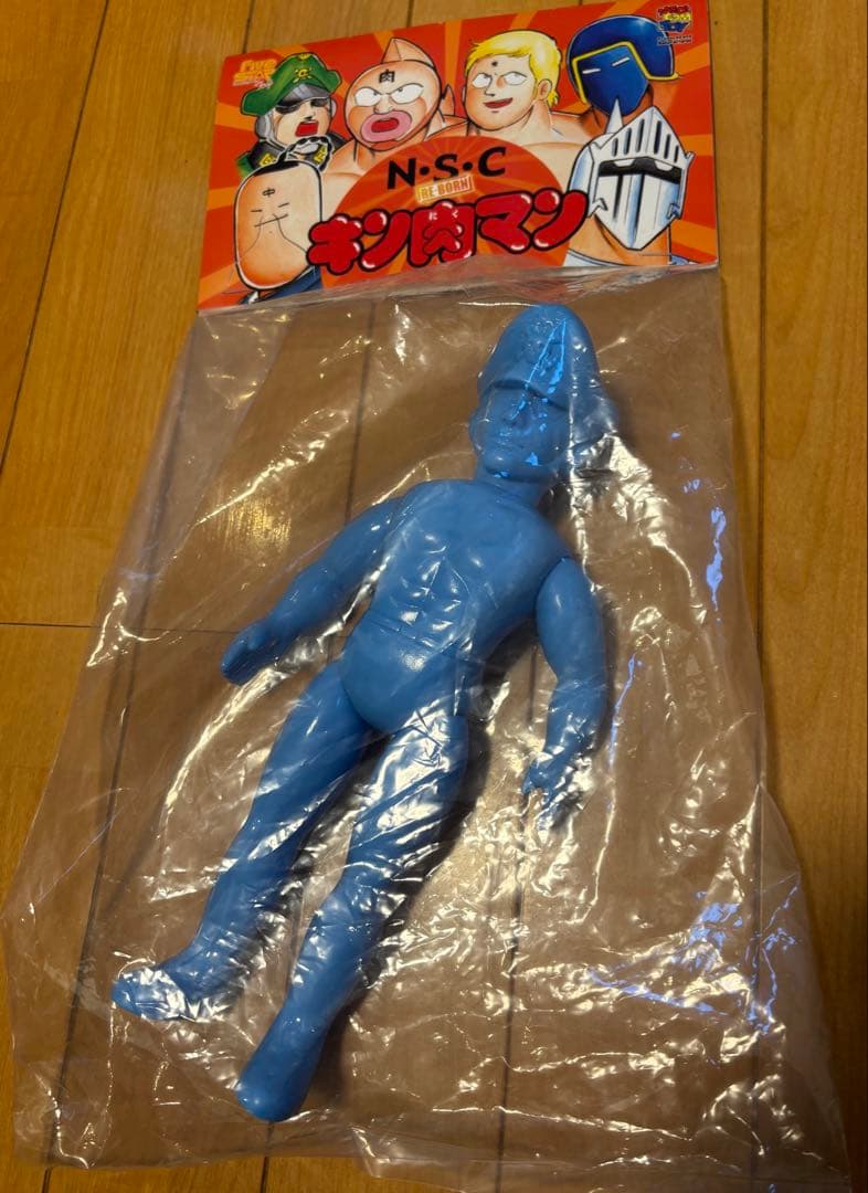 ソフビ　ファイブスタートイ　ブロッケンJr. キン肉マン　キン消し