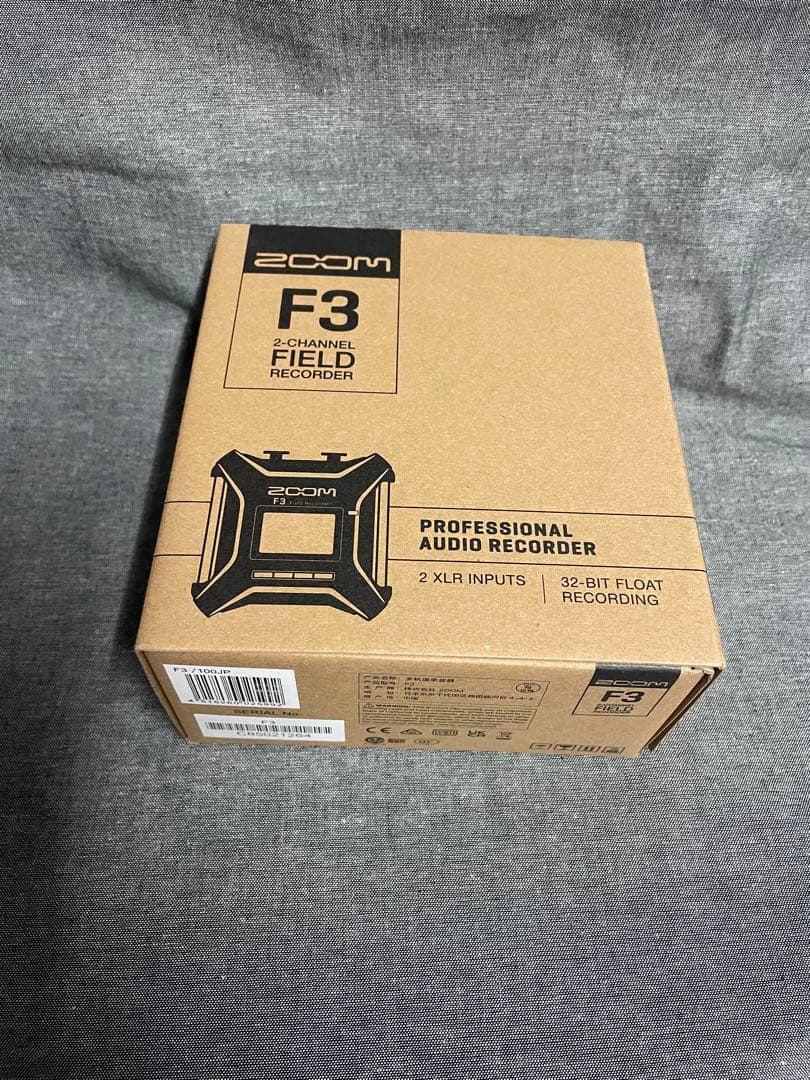 【未使用品】ZOOM F3 FIELD RECORDER