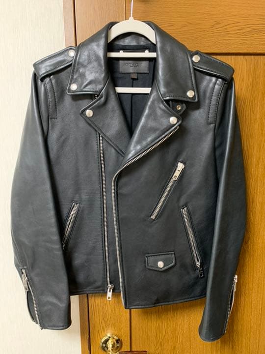 き*ら様 COACH コーチ ダブルライダースジャケット