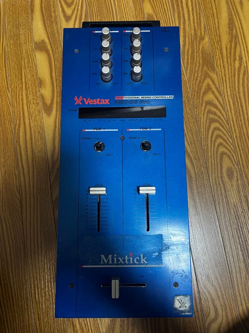 レアカラー ジャンクVestax PMC-06 Pro ブルーカラー