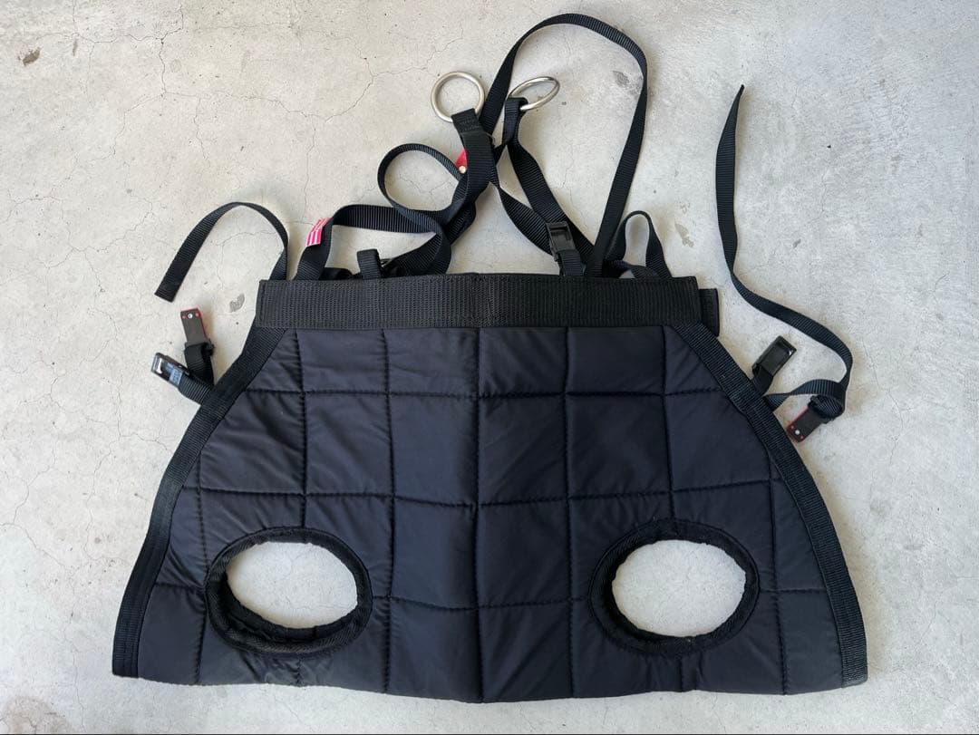 犬用移動補助ハーネス (黒 )中・大型犬用