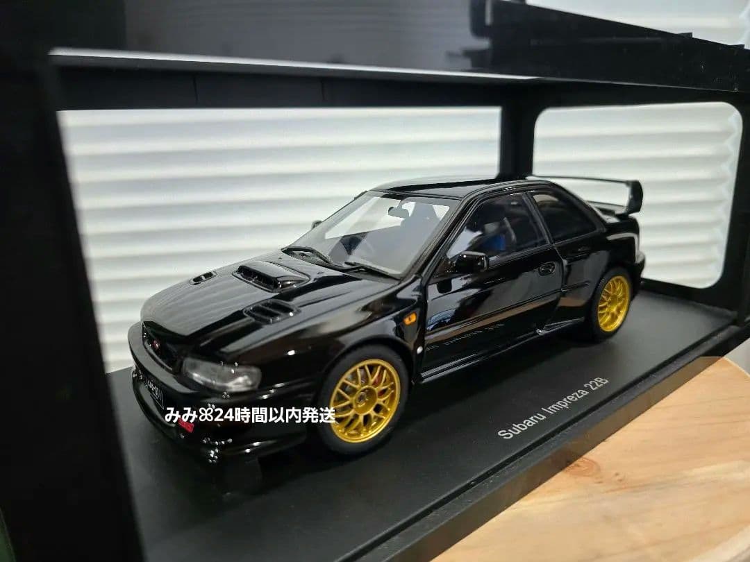 【世界限定モデル22B】SUBARU Impreza sti 22B 1/18