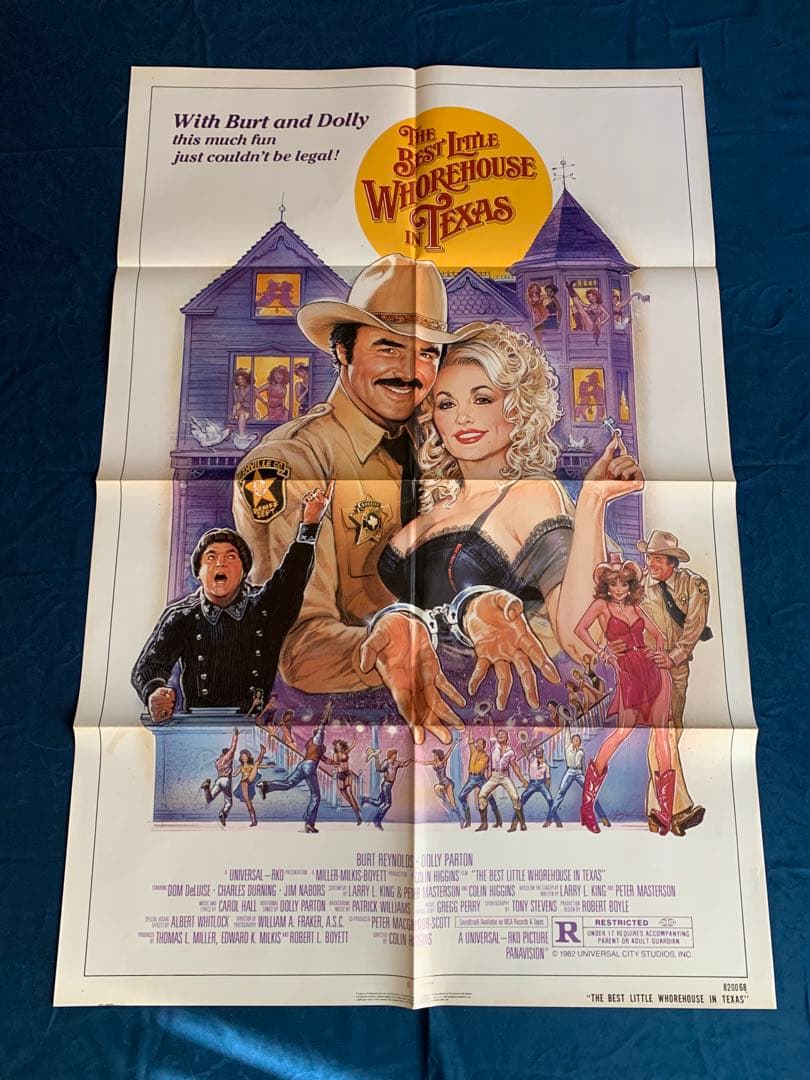 テキサスいちの赤いバラ　USオリジナル映画ポスター