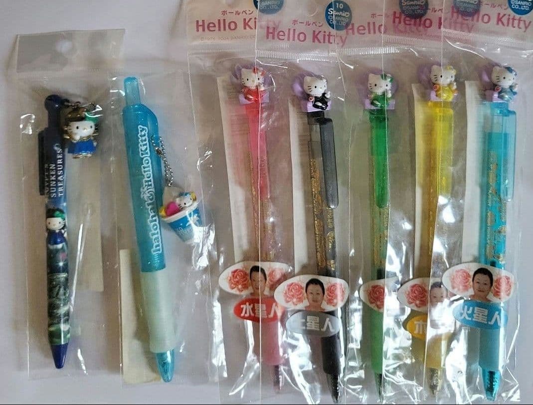 ご当地キティ　ボールペン7本セット