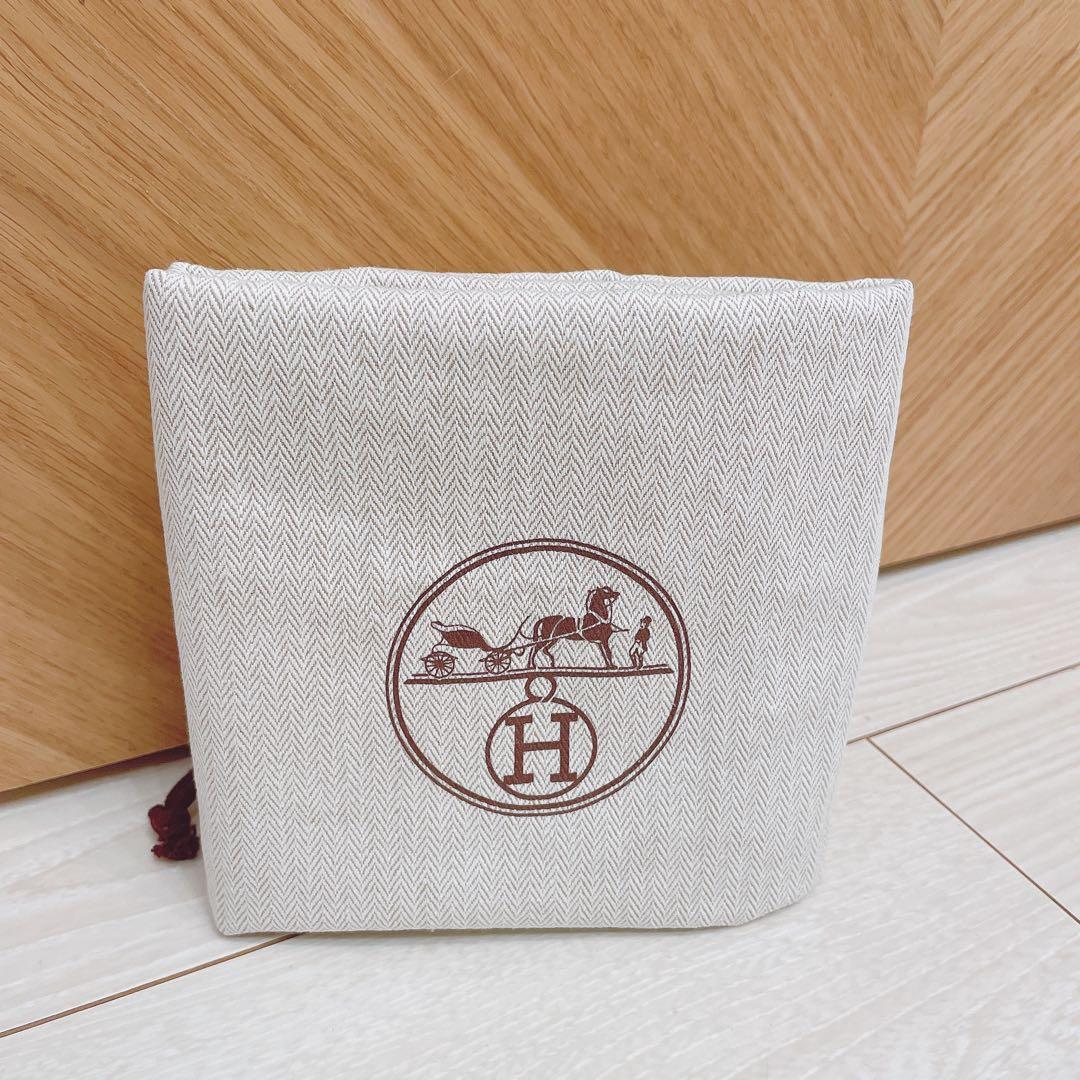 極美品 HERMES 保存袋 44.5×45.5cm