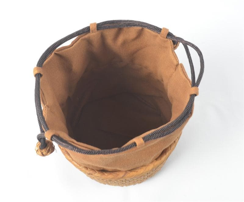 山葡萄 御幸篭 巾籠　野点篭　浴衣　巾着　かごバッグ　伝統工芸品　手提げ　手作り