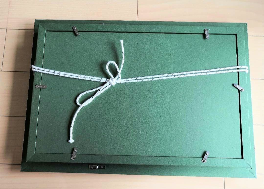 小川久雄 油絵 M4号 鳥海山 風景画