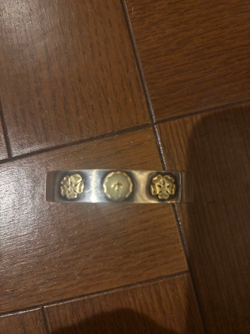 ゴローズタイプ　ダブルローズ　バングル