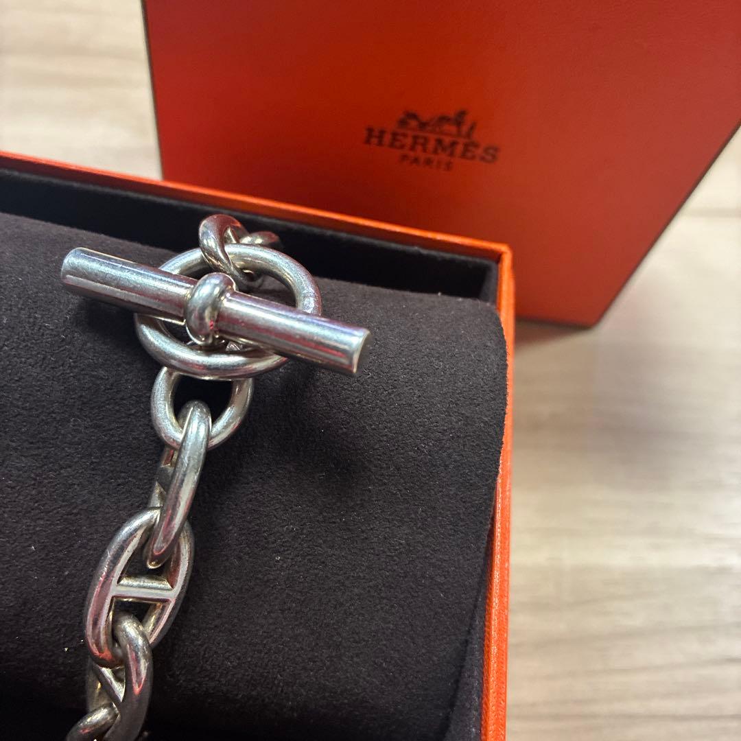 HERMES エルメス シェーヌダンクル GM ブレスレット 13コマ
