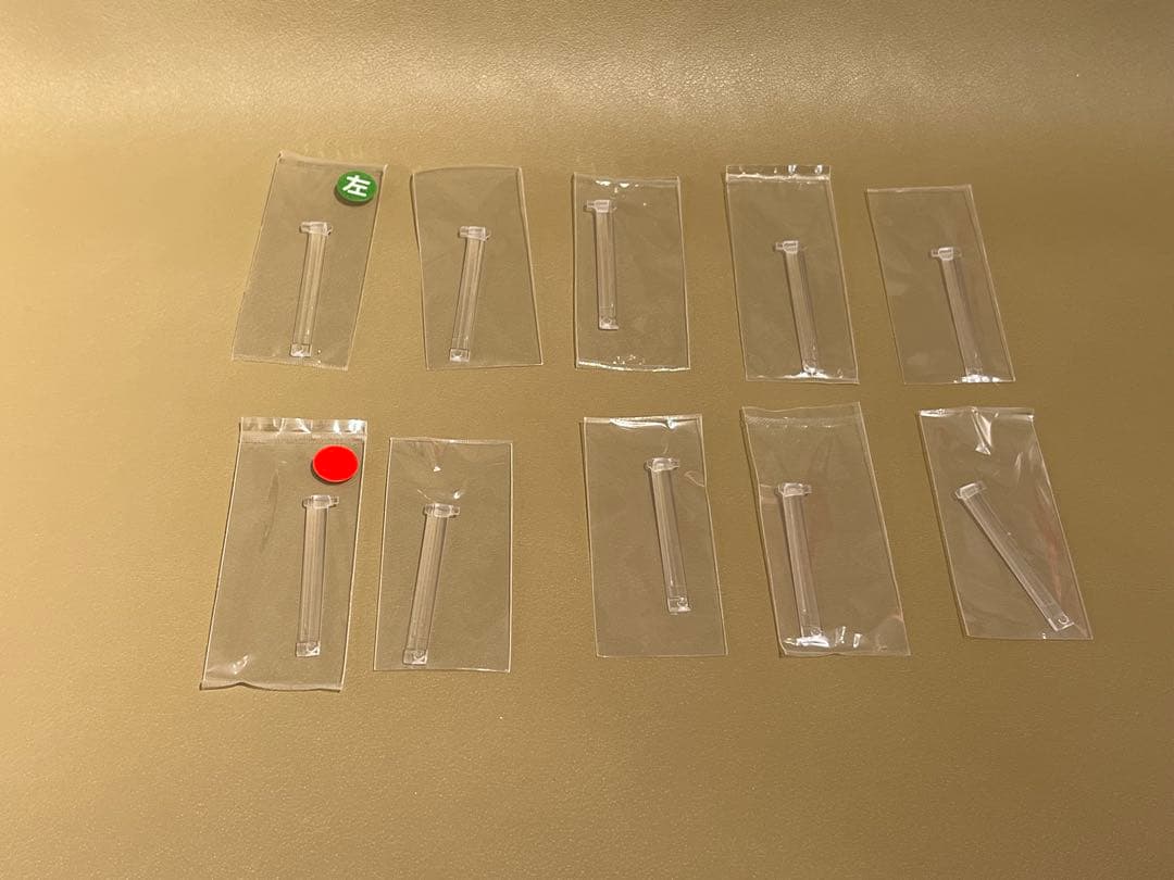 ニューパワーフリースタイル左右5本ずつ