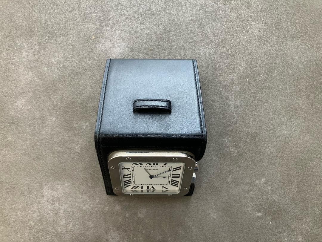 ⭐稼働品・廃版⭐ サントス ドゥ カルティエ デスククロック W0100042