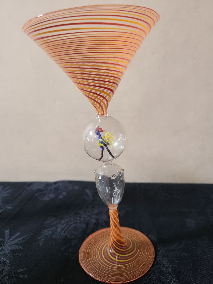 オーストリアアンティークビミニカクテルグラス