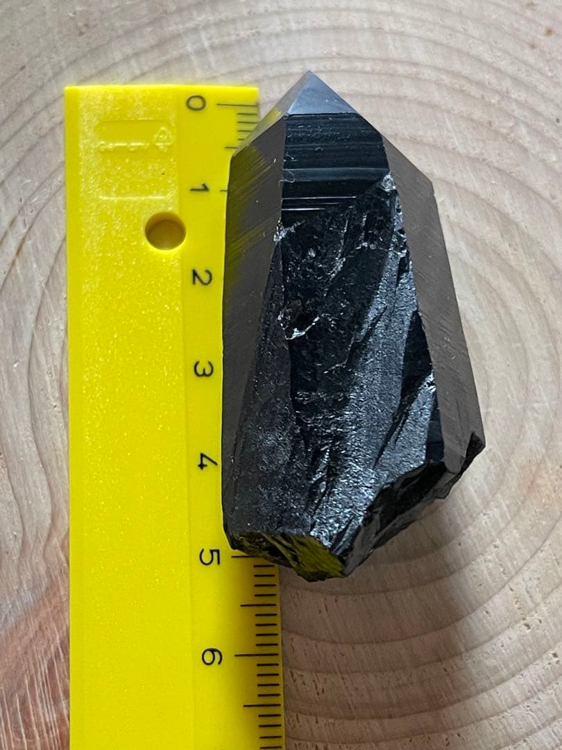 証明書付き　チベット　シャングリラ産　天然モリオン　ポイント　御守り　魔除けに！