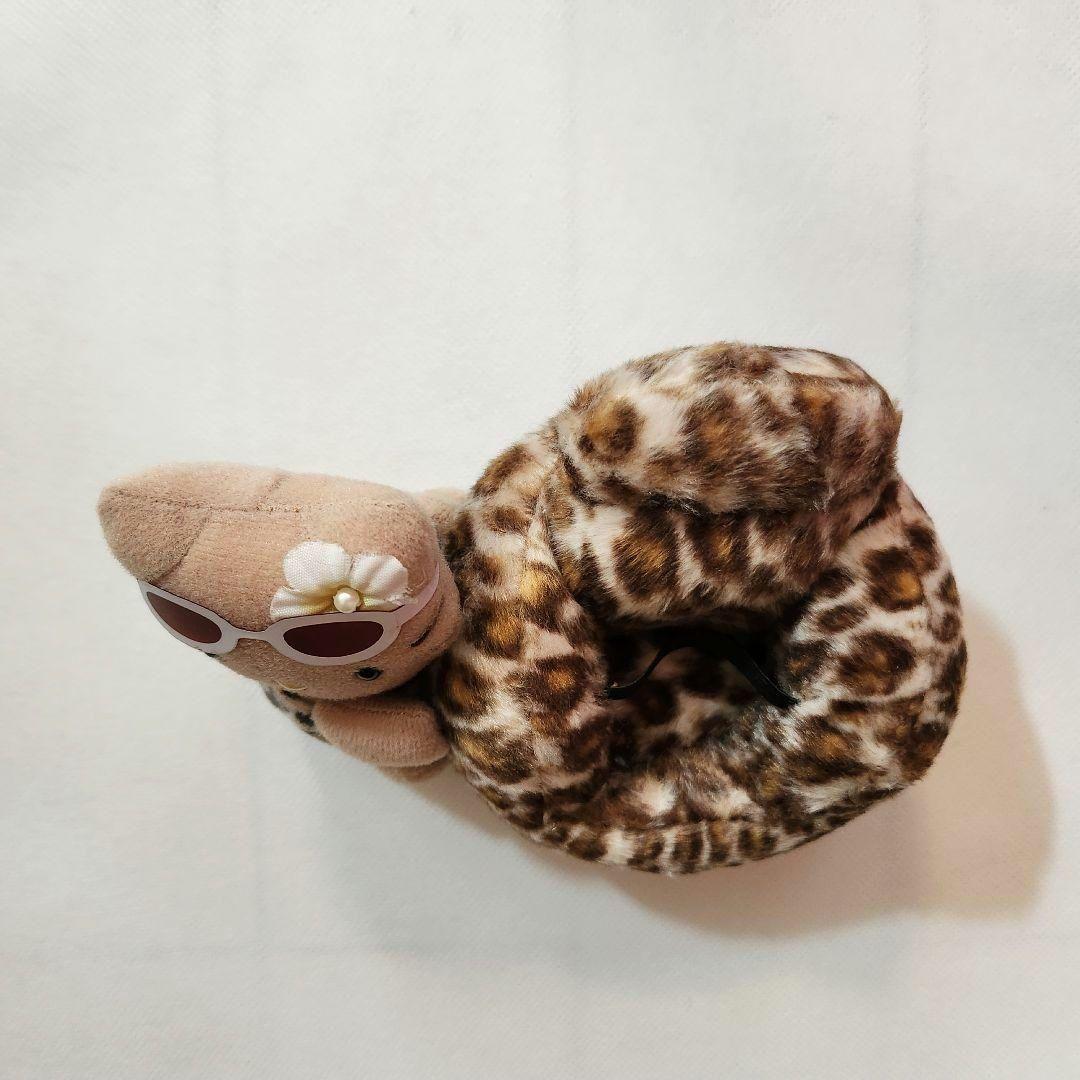 2002年製 ハローキティ ガングロ ヒョウ柄 携帯電話ホルダー カー用品