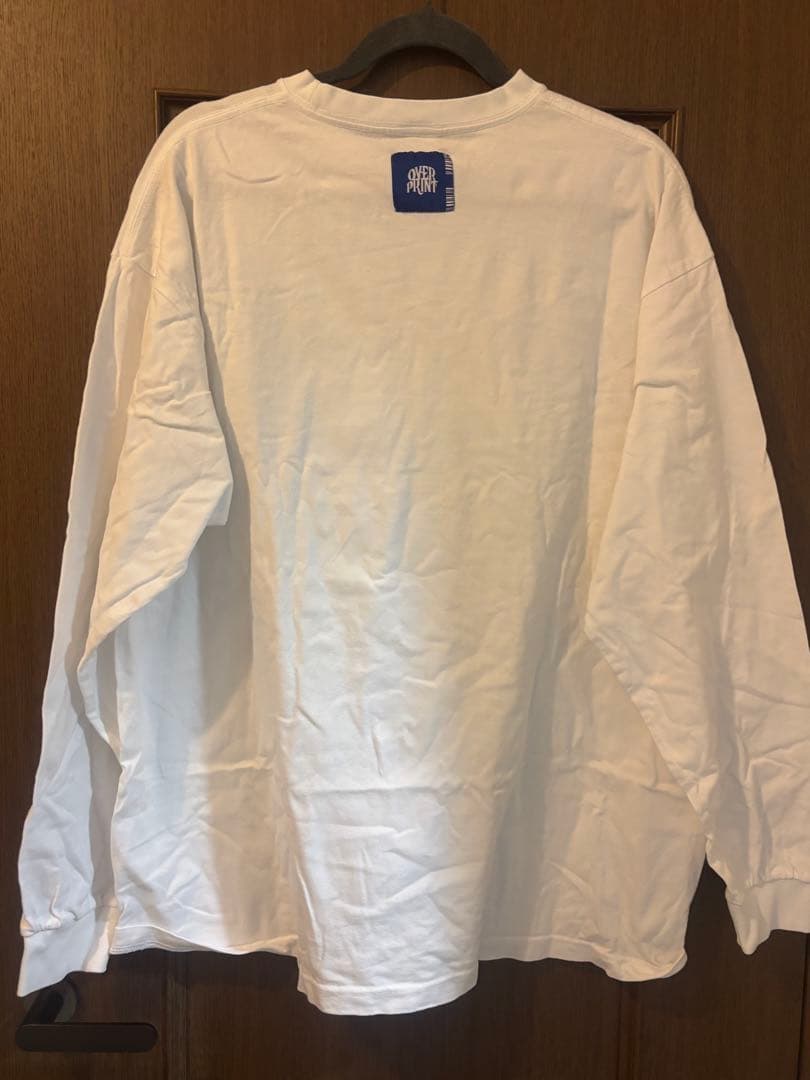over print EYES LS Tee *東京上空 XLサイズ眠岸ぷりん