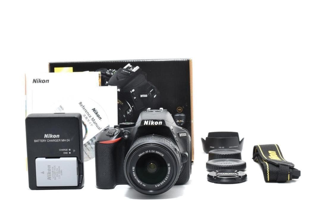 【箱付き】 Nikon ニコン D5500 レンズキット デジタル一眼レフカメラ