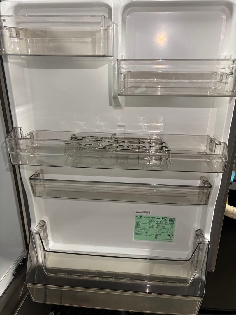 女性オーナー極美品アクア 冷蔵庫362L 2024年製　T
