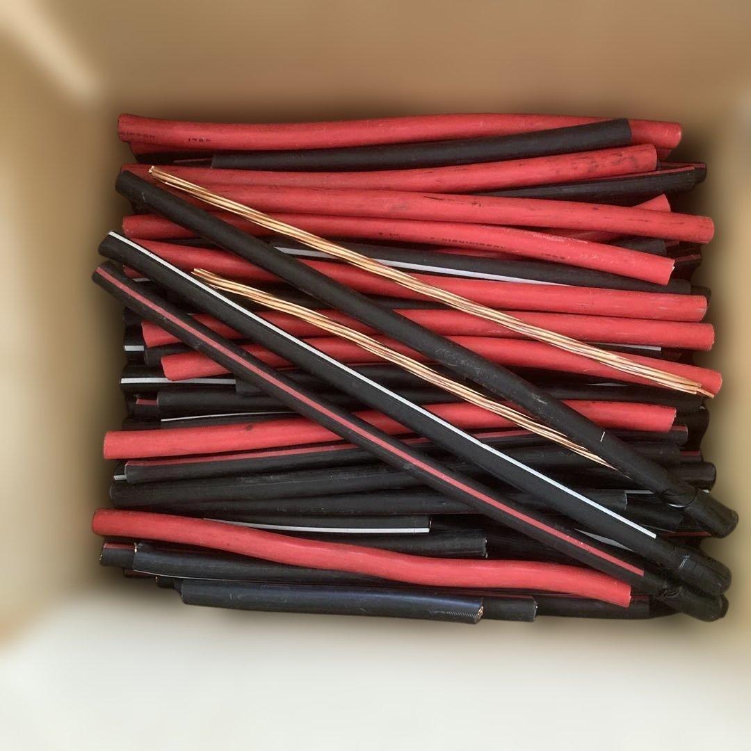 ピカ銅　被覆付き銅線　約12kg