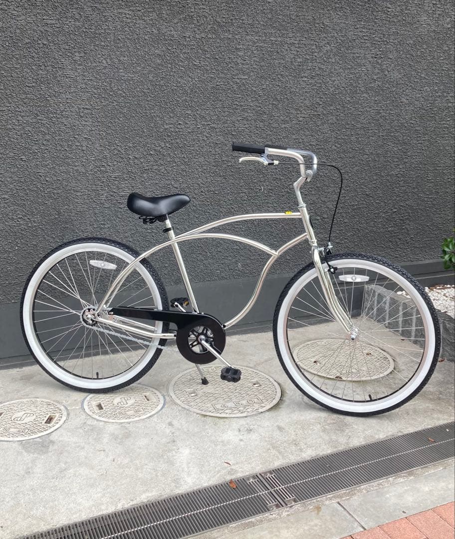 【新品】ビーチクルーザー 26インチ_CP