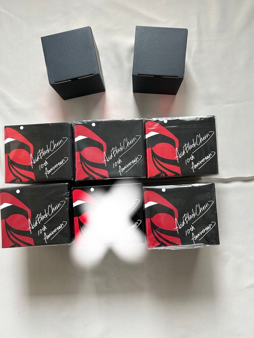 Acid Black Cherry ⑥カップ&ソーサー　ミニタオル、バッグ付