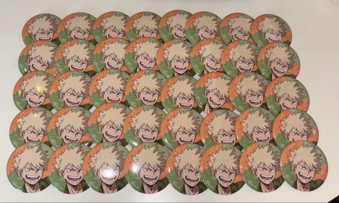 僕のヒーローアカデミア 爆豪勝己 東部動物公園缶バッジ 40点 値下げ交渉〇